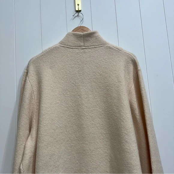 J Crew Cocoon Sweater Blazer Cardigan Merino Wool Alpaca Blend Size 2X Ivory NWT - Picture 9 of 16